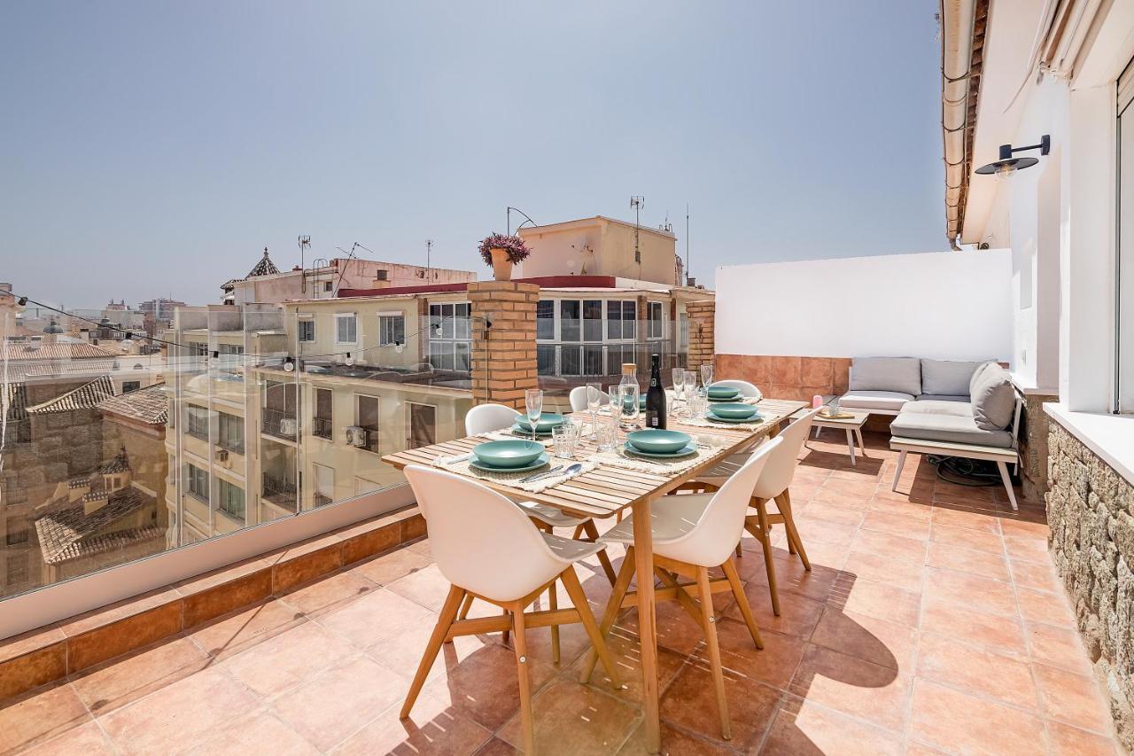 Homey Apt- Atico Con Vistas A La Catedral Malaga Luaran gambar